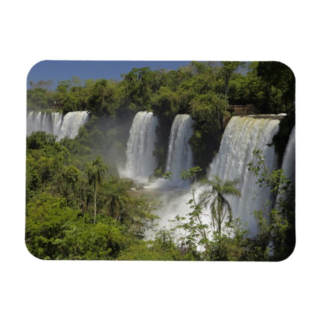 Argentinien, Iguacu fällt in der Sonne. Magnet (Horizontal)