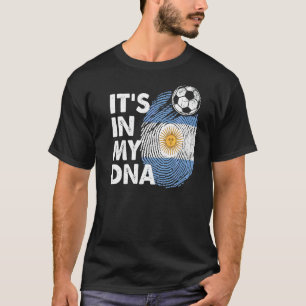 Argentinien in meinem DNA argentinischen Flaggente T-Shirt