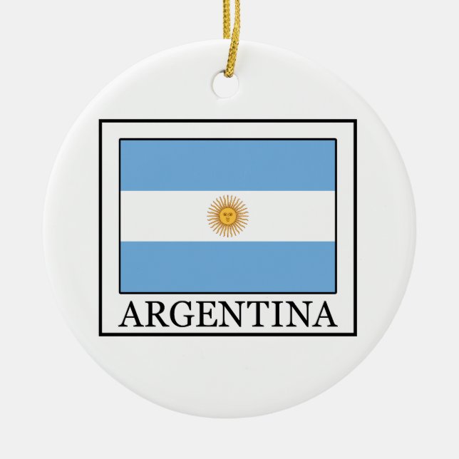 Argentinien Keramikornament (Vorne)