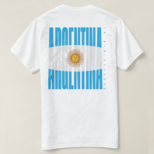 Argentinien La Albiceleste Streetwear T-Shirt