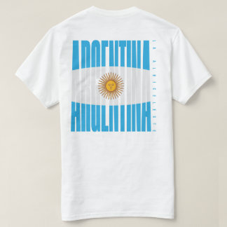 Argentinien La Albiceleste Streetwear T-Shirt