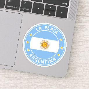 Argentinien, La Plata Aufkleber