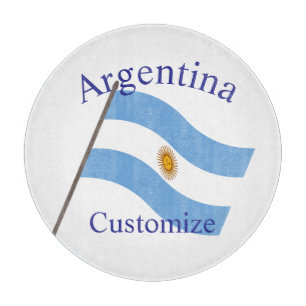 Argentinien Landesflagge Thunder_Cove Schneidebrett