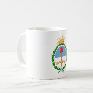 Argentinien Landeswappen Symbol Emblem Flagge Kaffeetasse
