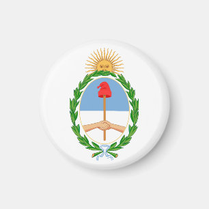 Argentinien Landeswappen Symbol Emblem Flagge Magnet