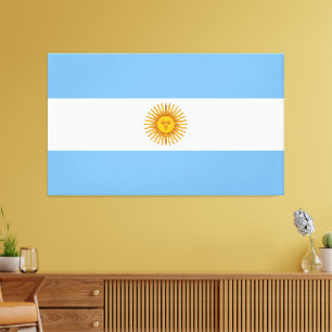 Argentinien Leinwanddruck