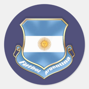 Argentinien lockert Fußball futbol Runder Aufkleber