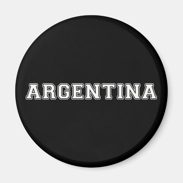 Argentinien Magnet (Vorne)