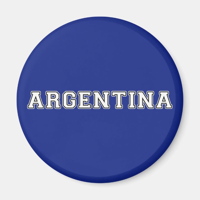 Argentinien Magnet (Vorne)