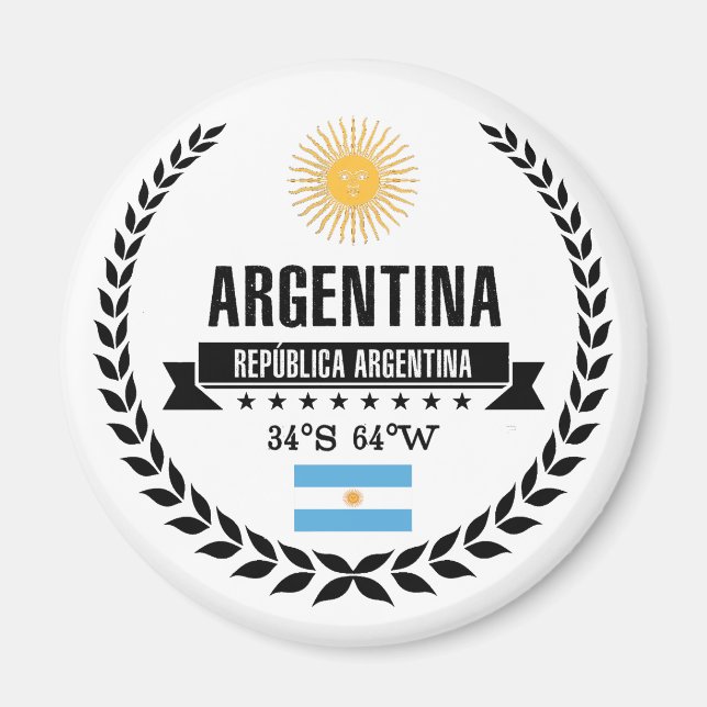 Argentinien Magnet (Vorne)