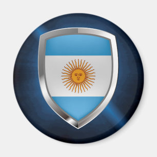 Argentinien Mettalic Emblem Magnet