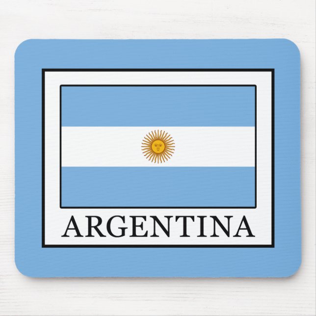 Argentinien Mousepad (Vorne)
