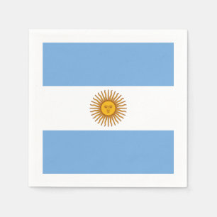 Argentinien Party Paper Napkins Serviette