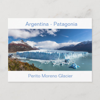 Argentinien - Perito Moreno Glacier Postkarte