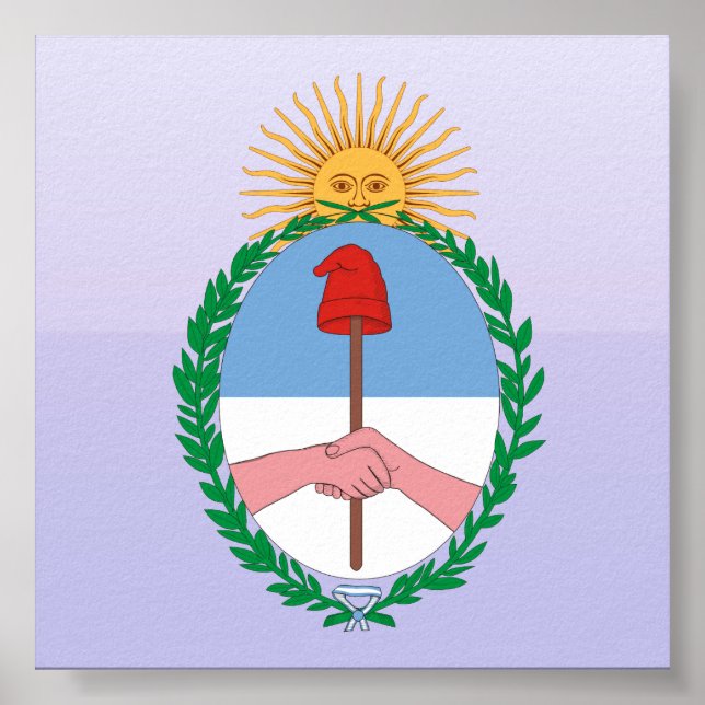 Argentinien Poster (Vorne)