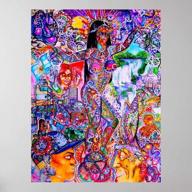 Argentinien Poster (Vorne)