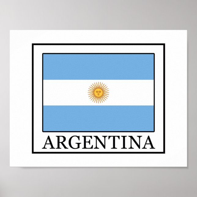 Argentinien Poster (Vorne)