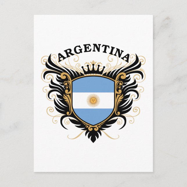 Argentinien Postkarte (Vorderseite)