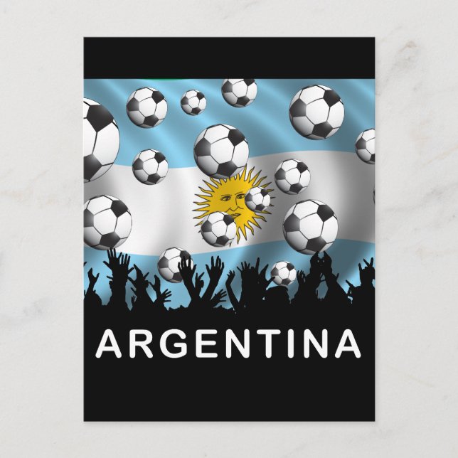 Argentinien Postkarte (Vorderseite)