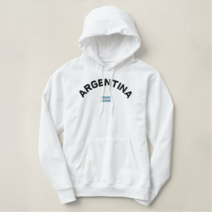 Argentinien-Pullover Hoodie - Vamos vamos Bestickter Hoodie