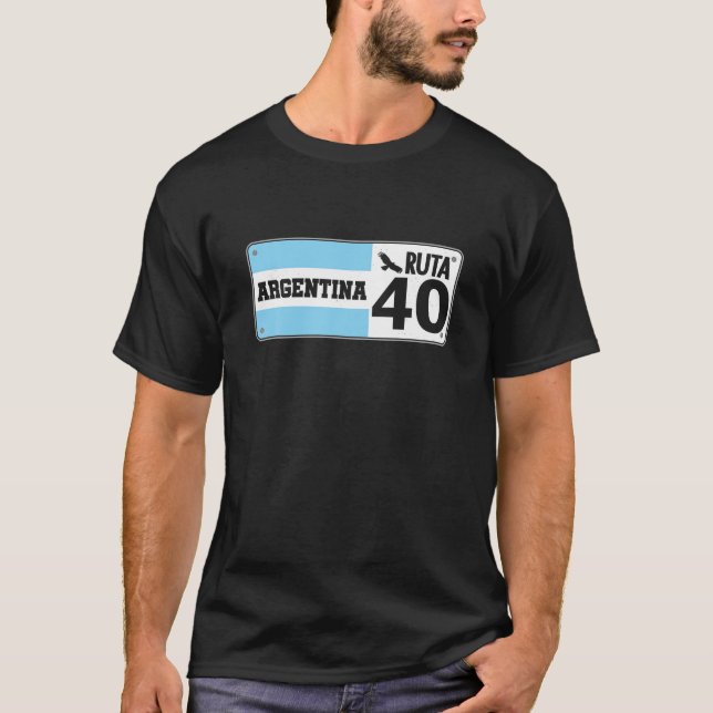 Argentinien Ruta 40 Andes Berge stolz Argentinien T-Shirt (Vorderseite)