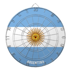 "Argentinien schlägt!" Patriotic Dart Board Dartscheibe