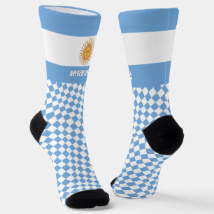Argentinien Socken, Argentinienflagge Mode / Sport Socken