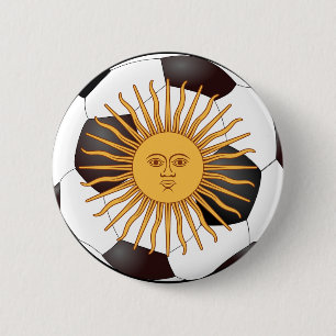 Argentinien "Sol de Mayo" Button