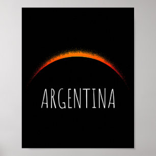 Argentinien Sonnenfinsternis 2020 Argentinien Sonn Poster