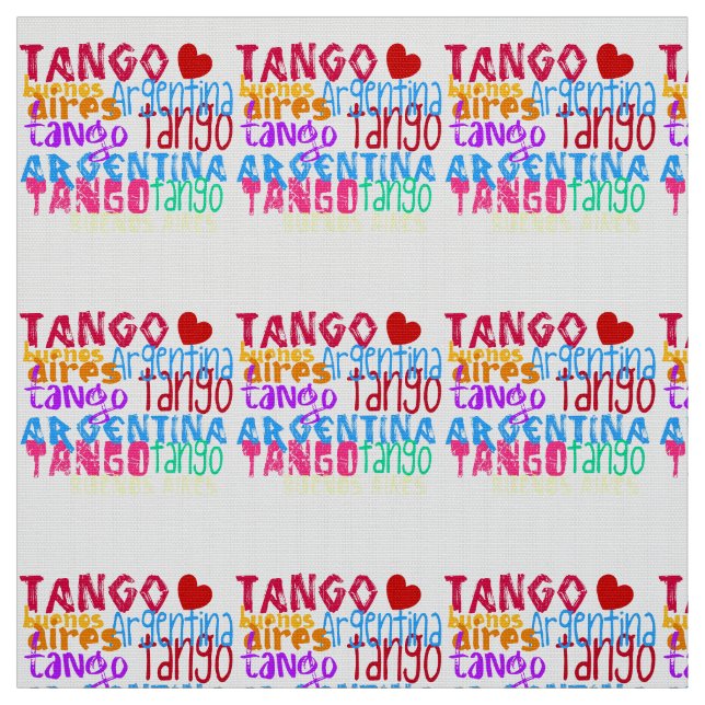 Argentinien-Tango Stoff (Muster)