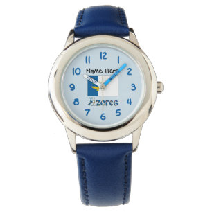 Argentinien und Argentinische Flagge Personalisier Armbanduhr