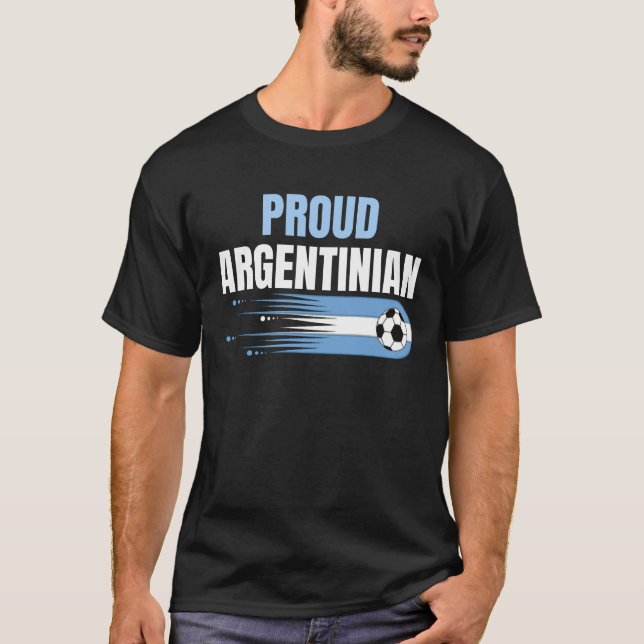 Argentinien Weltmeisterschaft Champions 2022 Stolz T-Shirt (Vorderseite)
