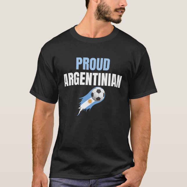 Argentinien Weltmeisterschaft Champions 2022 Stolz T-Shirt (Vorderseite)