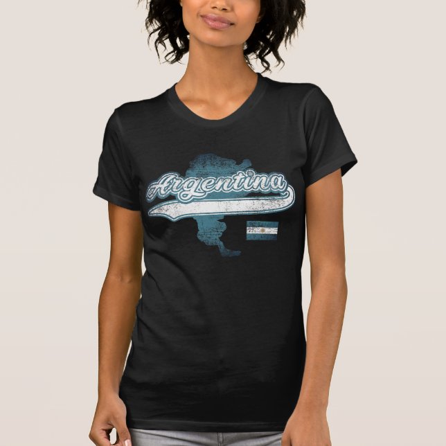 Argentinienkarte T-Shirt (Vorderseite)