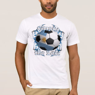 Argentiniens angepasster die Crew-Hals T T-Shirt