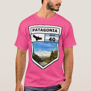 Argentiniens Mythische Route 40 Zeichen. T-Shirt