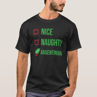 Argentinier Funny Argentina Pajama Weihnachten T-Shirt