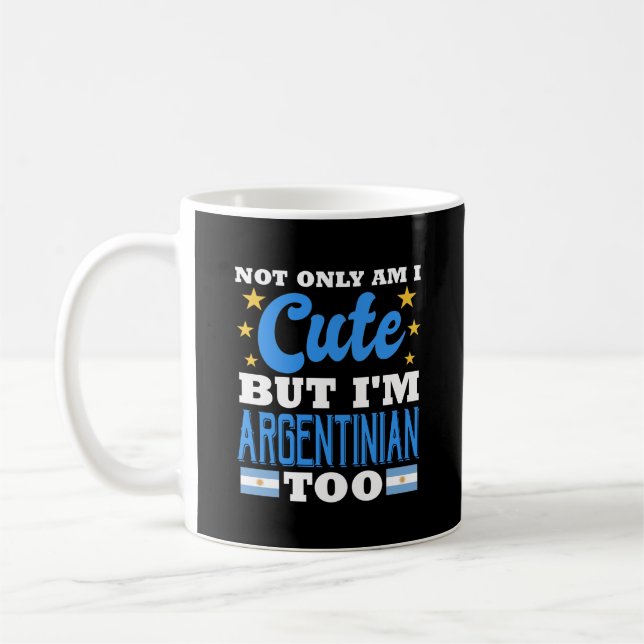 Argentinier Gift Funny  Kaffeetasse (Links)