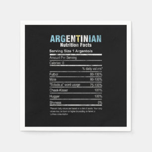 Argentinier Menschen Erbe Abstammung Argentinier N Serviette