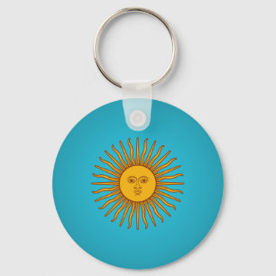 Argentinier Sol de Mayo Schlüsselanhänger