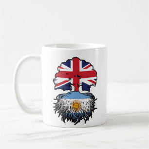 Argentinisch Argentinisches Britisches Tree Roots- Kaffeetasse
