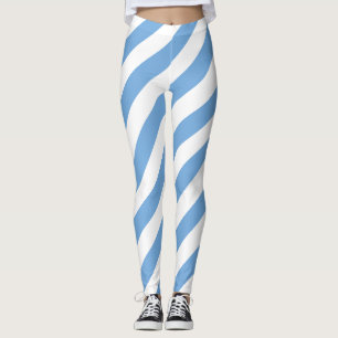 Argentinische Farben für die Flagge - Diagonal ges Leggings
