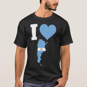 Argentinische Flagge - Argentinien I Liebe Argenti T-Shirt