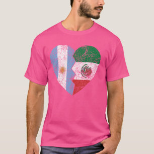 Argentinische Flagge - Argentinien Mexiko F T-Shirt