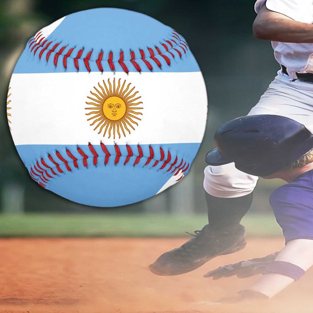 Argentinische Flagge / Argentinischer Sport / Base Baseball (Von Creator hochgeladen)