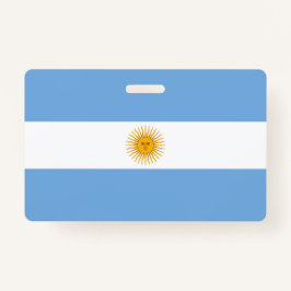 Argentinische Flagge Ausweis