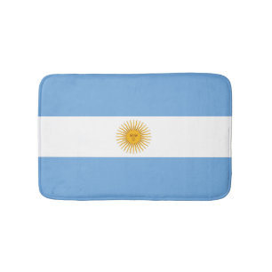Argentinische Flagge Badematte