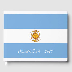 Argentinische Flagge Bandera De Argentina Gästebuch