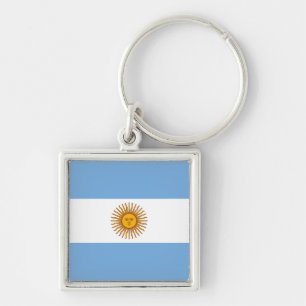 Argentinische Flagge Bandera De Argentina Schlüsselanhänger