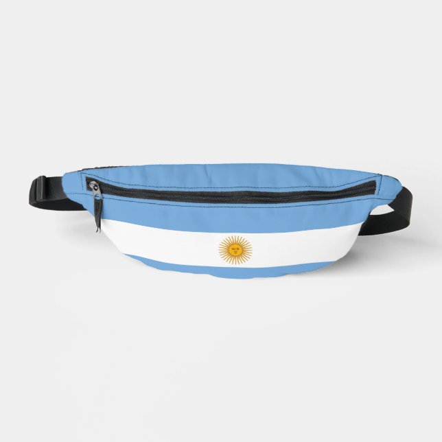 Argentinische Flagge Bauchtasche (Vorderseite)